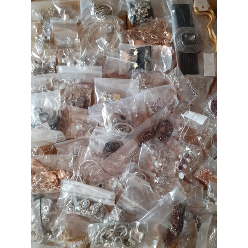 83 - A large quantity of modern costume jewellery to include Martin James necklace and earring sets in go... 