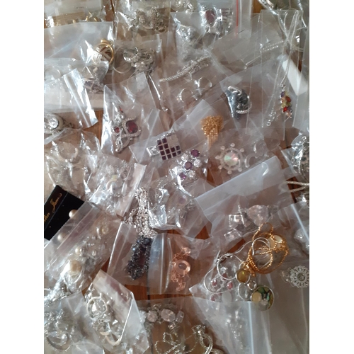 83 - A large quantity of modern costume jewellery to include Martin James necklace and earring sets in go... 