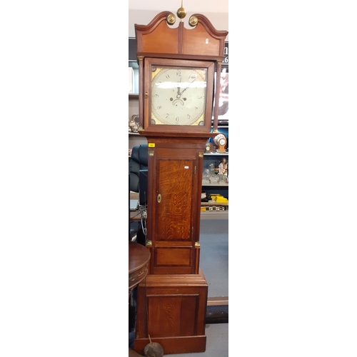 404 - A George III 8-day longcase clock in an oak case
Location: FSR