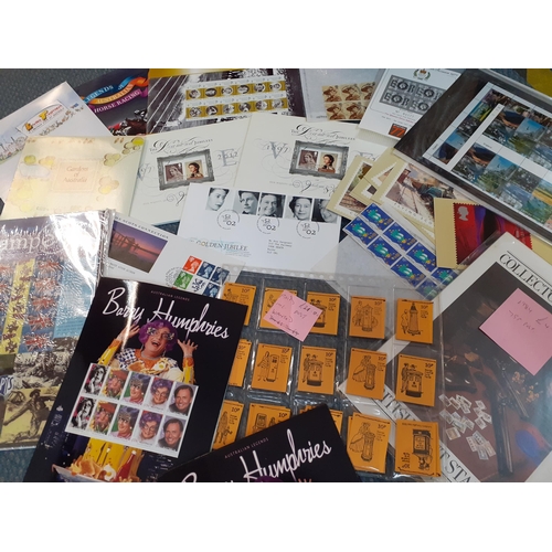 409 - Mint stamp collectors packs, commemorative stamps, stamp booklets and philatelic postcards
Location:... 