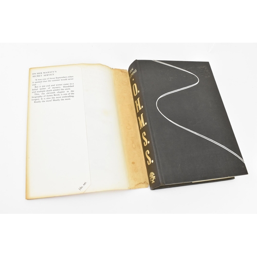 231 - Ian Fleming, On Her Majesty's Secret Service, first edition 1963, black cloth boards with silver tit... 