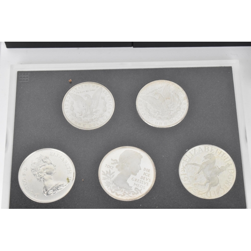 121 - A collection of Queen Elizabeth II and Royal related commemorative coins to include the Royal Canadi... 