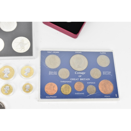 121 - A collection of Queen Elizabeth II and Royal related commemorative coins to include the Royal Canadi... 