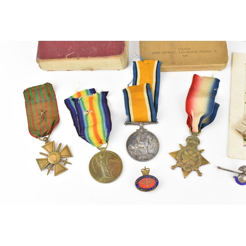 139 - First World War - a group of British WWI medals to include British War medal, Victory medal and 1914... 