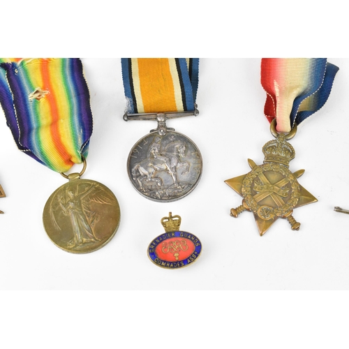 139 - First World War - a group of British WWI medals to include British War medal, Victory medal and 1914... 