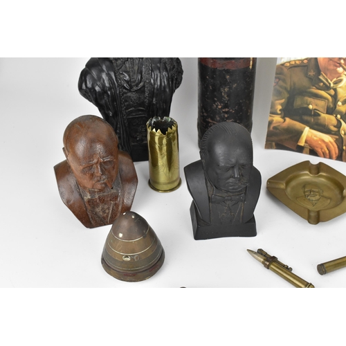 154 - British Military interest - a mixed collection of First and Second World War items and related items... 