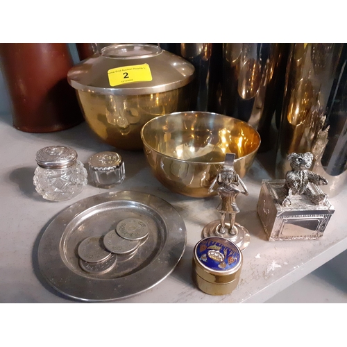 2 - A small quantity of silver and silver plate together with a small quantity of coins
Location: 4.4