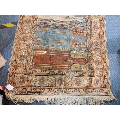 17 - A hand woven Turkish Kayseri runner, 219cm x 89cm
Location: FSR