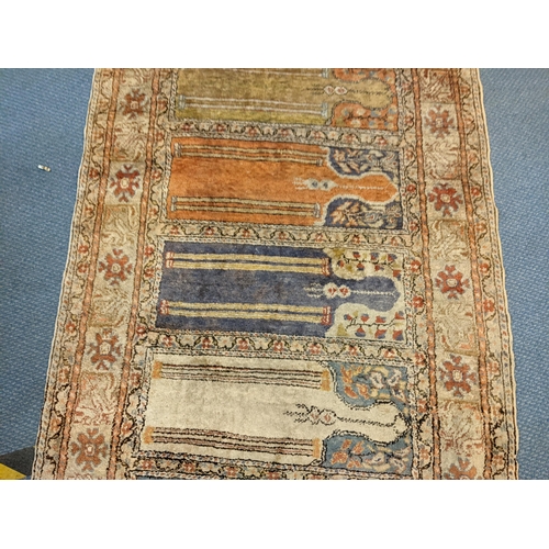 17 - A hand woven Turkish Kayseri runner, 219cm x 89cm
Location: FSR