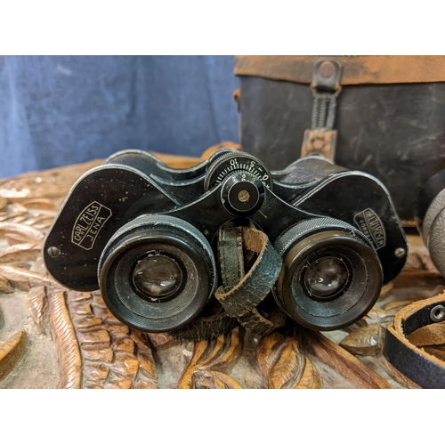 188 - Carl Zeus binoculars, Victorian operatic binoculars and a pair of Derby binoculars
Location: 1.3