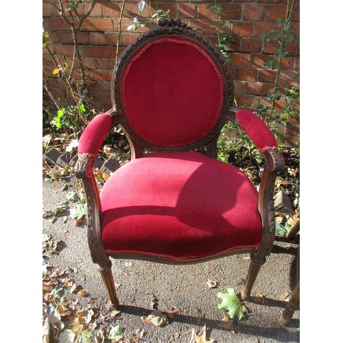 5 - Two early 20th century French style armchairs and an 19th/19th century Windsor chair
Location: FOYER