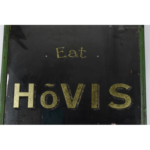 229 - A large Hovis advertising mirror, reading 'EAT HOVIS BREAD FOR HEALTH'S SAKE', the mirror plate in a... 