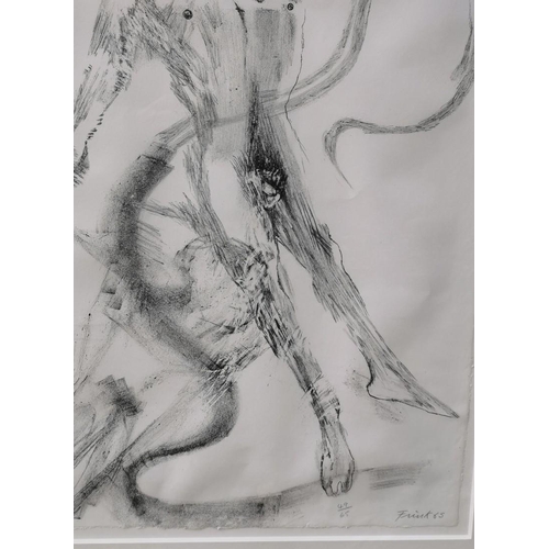 135 - Dame Elizabeth Frink
'Spinning Man', limited edition, no. 49 out of 65, numbered and signed in penci... 