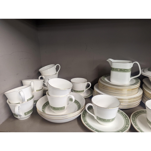 279 - A Royal Doulton Rodelay part dinner service to include dishes, pots, cups, saucers, plates and other... 