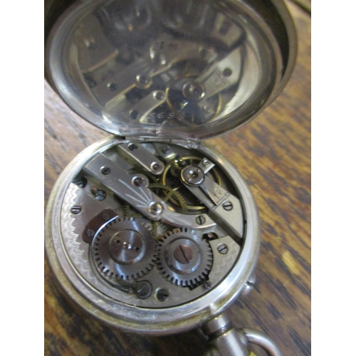 345 - Wristwatches and a pocket watch to include a white metal cased ladies pocket watch, Ing Real Faster ... 