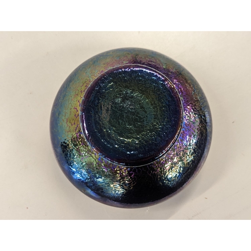 365 - A Royal Brierly iridescent glass bowl, 20cm dia
Location: 5.1