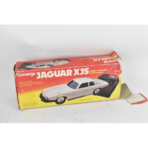 251 - Corgi Toys - a 1981 Corgi Jaguar x JS, A/F, M5750, boxed radio controlled car, complete with control... 