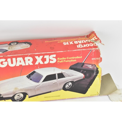 251 - Corgi Toys - a 1981 Corgi Jaguar x JS, A/F, M5750, boxed radio controlled car, complete with control... 