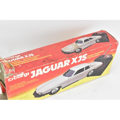 251 - Corgi Toys - a 1981 Corgi Jaguar x JS, A/F, M5750, boxed radio controlled car, complete with control... 