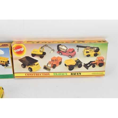 252 - Corgi Toys - a group of four 1980's Corgi boxed sets to include Corgi 3007 1981 Buffalo Bill Wild We... 