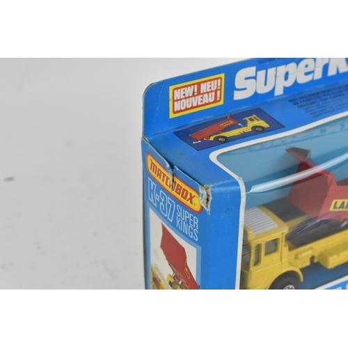 256 - Matchbox Superkings - a group of three boxed A/f, vehicles to include the K-3 Grain Transporter with... 