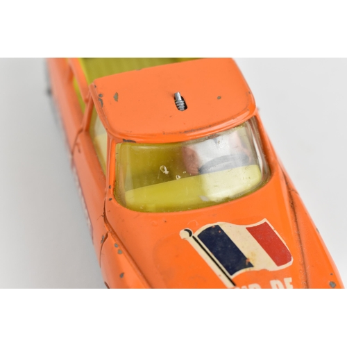 259 - Corgi Toys - a pre-production Corgi Whizzwheels Citroen DS in orange with 'Paramount' and 'Tour de F... 