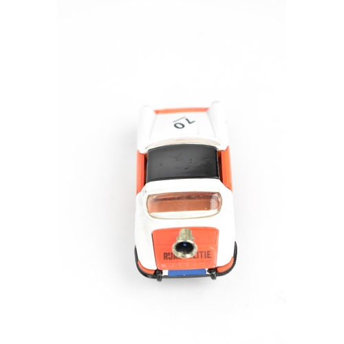 260 - Corgi Toys - a group of four Corgi model vehicles to include 'R'JKSPOLITIE' Porsche Targa 9115, Chev... 