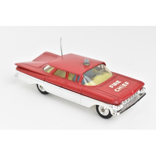 260 - Corgi Toys - a group of four Corgi model vehicles to include 'R'JKSPOLITIE' Porsche Targa 9115, Chev... 