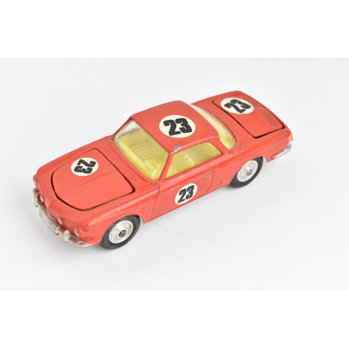 260 - Corgi Toys - a group of four Corgi model vehicles to include 'R'JKSPOLITIE' Porsche Targa 9115, Chev... 