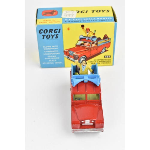 262 - Corgi Toys - A boxed Corgi 487 Chipperfields circus Landrover Parade vehicle, together with a limite... 