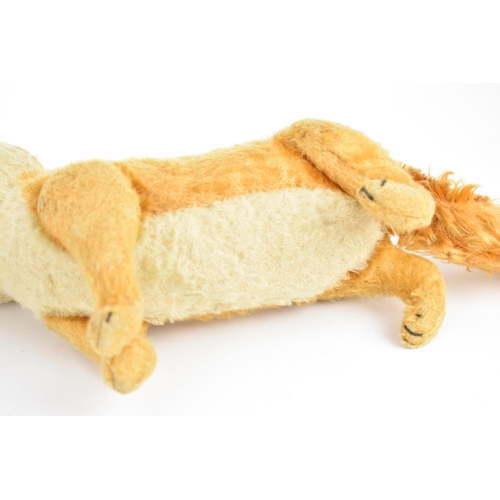 264 - A vintage Steiff style fox soft toy, approx 38cm long tail to nose
Location: