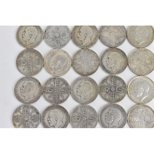 268 - Mixed British coinage - 20th century pre-1920 Florins, 533.9g