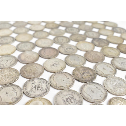 269 - Mixed British coinage - 20th century pre-1920 shillings, sixpence and threepence, 608.2g