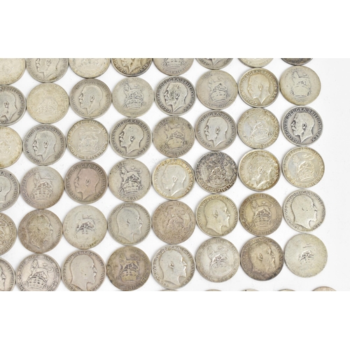 269 - Mixed British coinage - 20th century pre-1920 shillings, sixpence and threepence, 608.2g