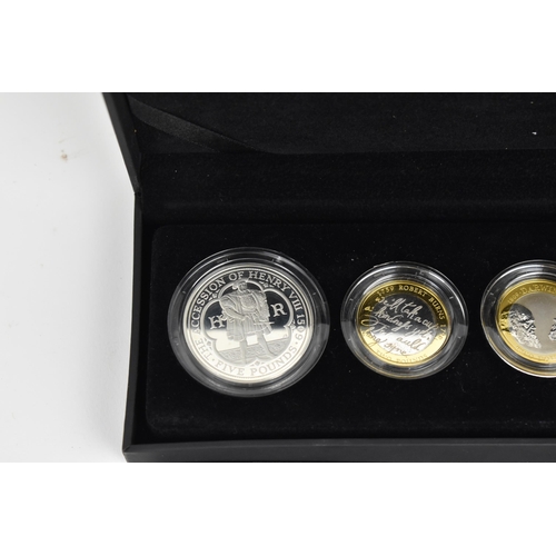 379 - Elizabeth II (1952-2022) - Royal Mint 2009 silver proof Piedford four coin collection, comprising Ke... 