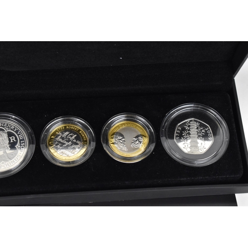 379 - Elizabeth II (1952-2022) - Royal Mint 2009 silver proof Piedford four coin collection, comprising Ke... 