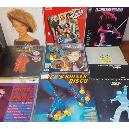 133 - A quantity of 1970's-1980's LP's and 12