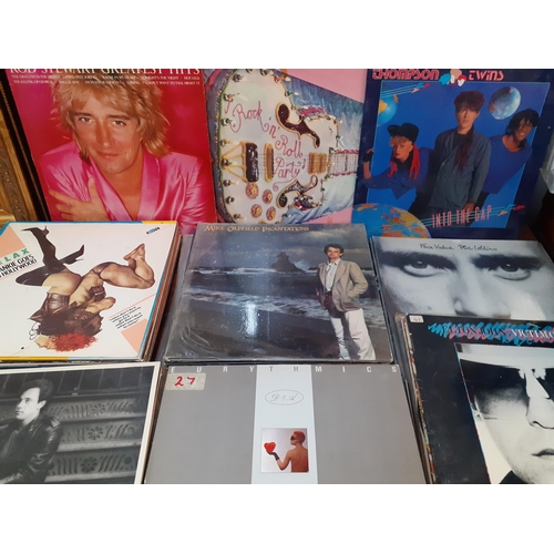 133 - A quantity of 1970's-1980's LP's and 12