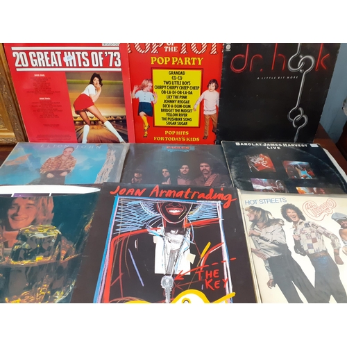 133 - A quantity of 1970's-1980's LP's and 12