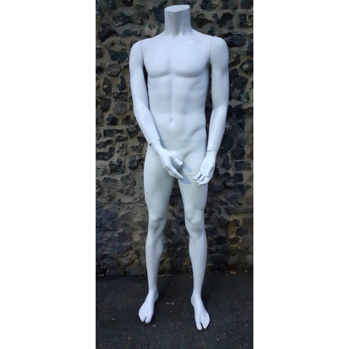 150A - A male mannequin, 66cm High. Location:RAB