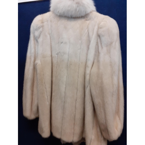 25 - A late 20th Century Grosvenor for Harrods Arctic Fox jacket, 40