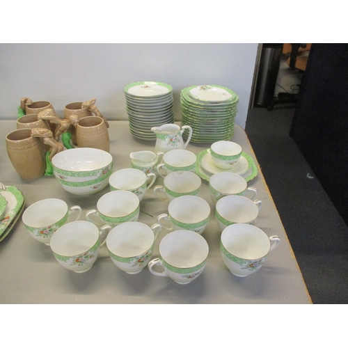 234 - A mixed lot to include a Noritake part dinner service, Daulton, books to include James McNeill Whist... 