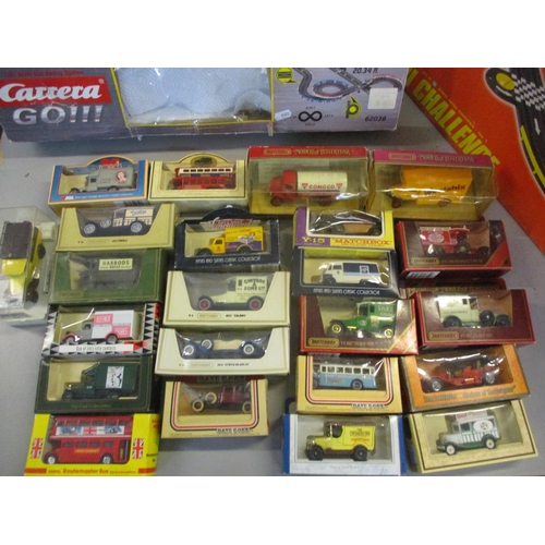 248 - A collection of Matchbox, Day Gone By, models of yesteryear etc, together with a Masso Cart Carrera ... 