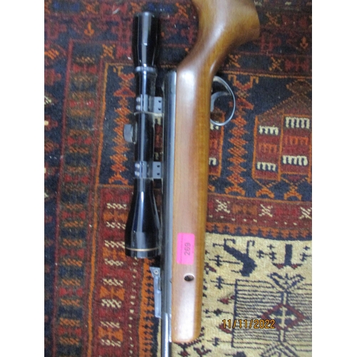 269 - A BSA Supersport 2:2 air rifle with Parker Hale scope
Location: RWF