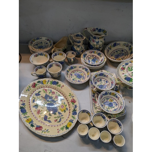 182 - A collection of early 20th century Masons Regency pattern china to include a part dinner service
Loc... 