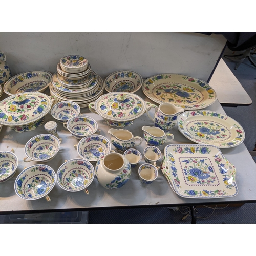 182 - A collection of early 20th century Masons Regency pattern china to include a part dinner service
Loc... 