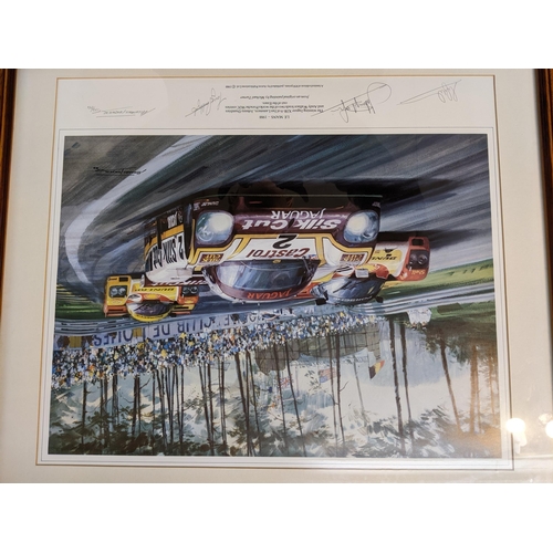 184 - Michael Turner - Motor racing signed prints entitled Le Mans 1988, numbered 173/850
Location:RWF