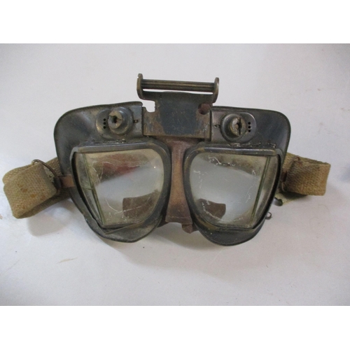 61 - Air Ministry goggles together with a commando style dagger and a pen knife
Location:A1M