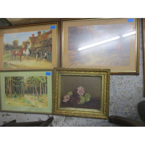 78 - A mixed quantity of framed pictures to include Stephen Oliver - a pair of river landscape oils on ca... 