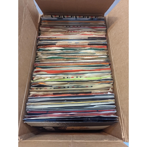 435 - A mixed collection of 45rpm singles to include Boy George, The Beach Boys, Wombles, Winnie the Pooh,... 